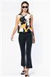 Campane Crop Black