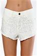 Short Mini Maria Blanco Strass