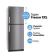 Heladera con Super Freezer XL 311 Lts. Color Acero KFA-3494/7