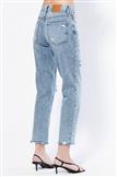 Boyfriend Azul Gastado Roturas